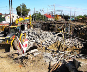 Rzeszów: Trwają prace przy wiadukcie na ul. Batorego