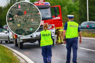 A2 całkowicie zablokowana. Tir zderzył się z osobówką. Kierowca nie żyje