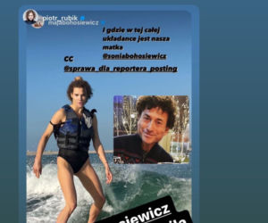 Maja Bohosiewicz drwi z internautów?! W tle Piotr Rubik i jej siostra, Sonia 
