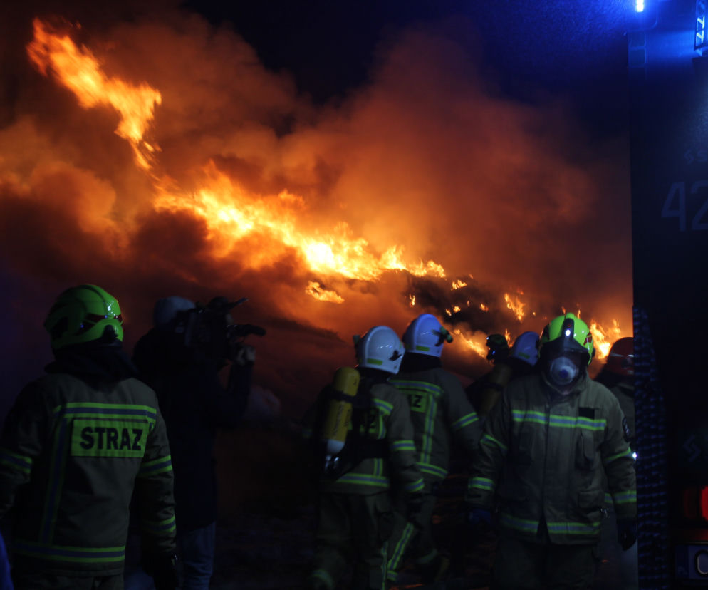 pożar w Raciniewie