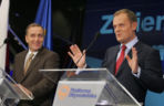 Donald Tusk i Grzegorz Schetyna