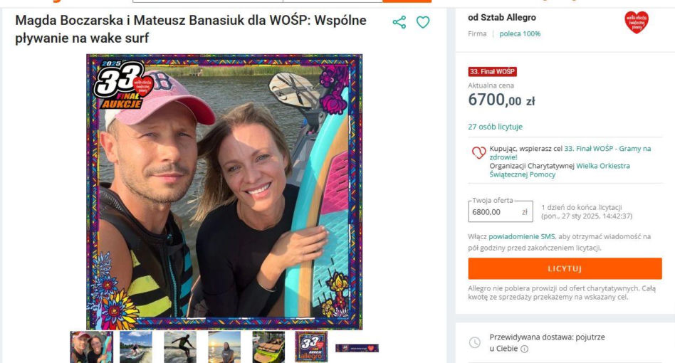 Tak gwiazdy grają z WOŚP
