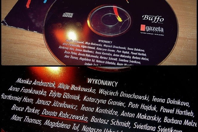 Doda, płyta z musicalu Metro, Buffo