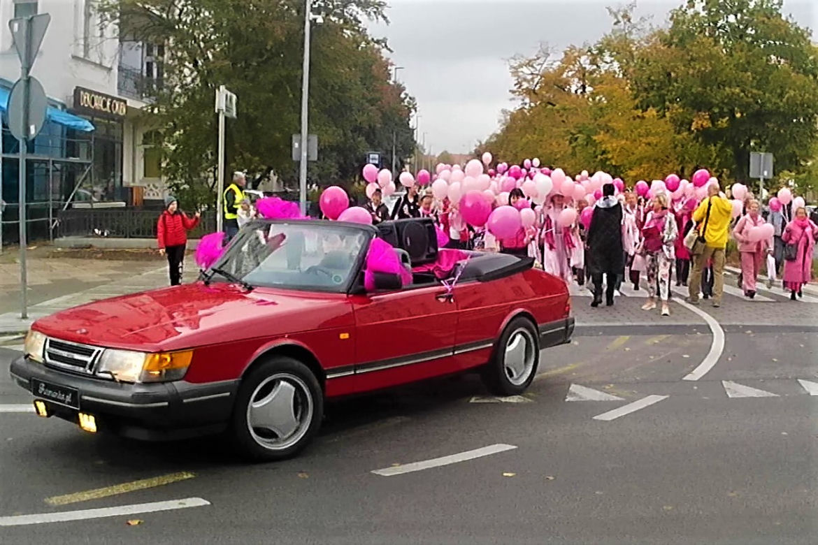 Marsz Różowej Wstążki w Szczecinie