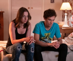 Na Wspólnej odc. 3139. Jarek (Wojciech Rotowski), Eliza (Katarzyna Chorzępa)