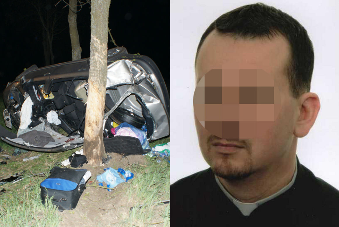 Hajnówka. Ksiądz zginął, bo próbował ominąć sedes stojący na drodze