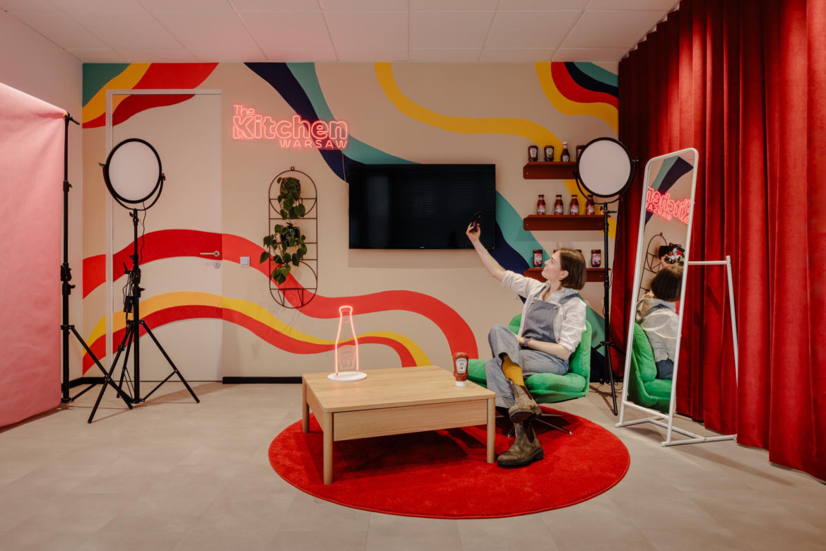 Biuro Kraft Heinz w kompleksie Harmony Office Park na warszawskim Mokotowie