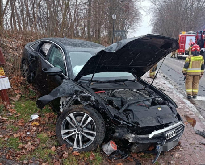 Wypadek w Ambrożowie