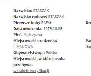 STASZAK RAFAŁ
