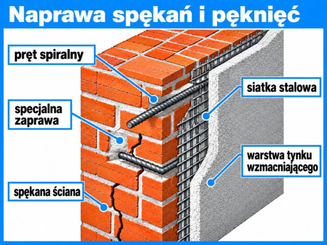 Naprawa ścian