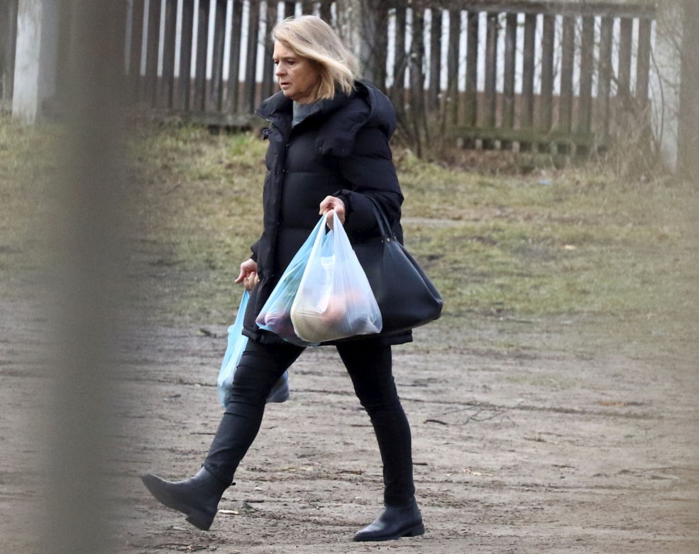 Małgorzata Tusk. Zakupy na bazarku