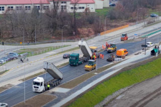 Budowa Wisłokostrady na końcowym etapie