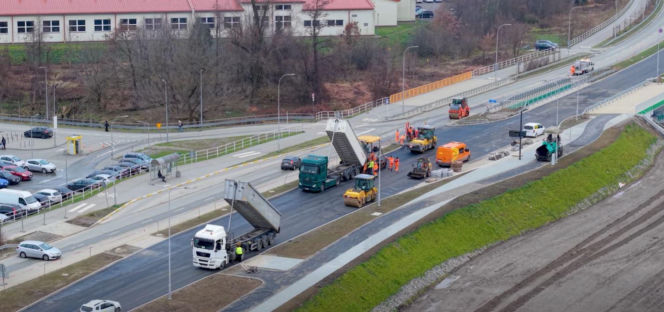 Budowa Wisłokostrady na końcowym etapie
