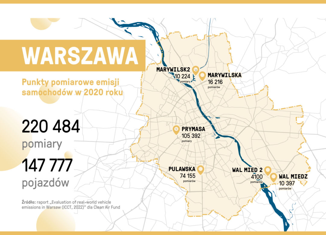 Wyrzucą diesle z centrum?! Warszawa chce "Strefy Czystego Transportu"