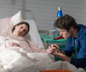 Na Wspólnej, odcinek 2823, Olaf (Maciej Brzoska), Ada (Wiktoria Wolańska)