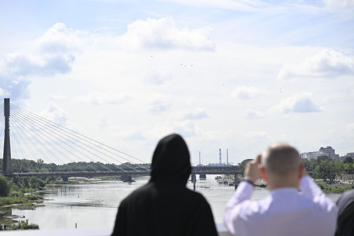 Nad Polską przeleciały ultranowoczesne myśliwce F-35!