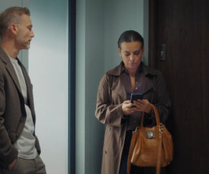 M jak miłość, odc. 1908. Magda (Anna Mucha), Andrzej Budzyński (Krystian Wieczorek)