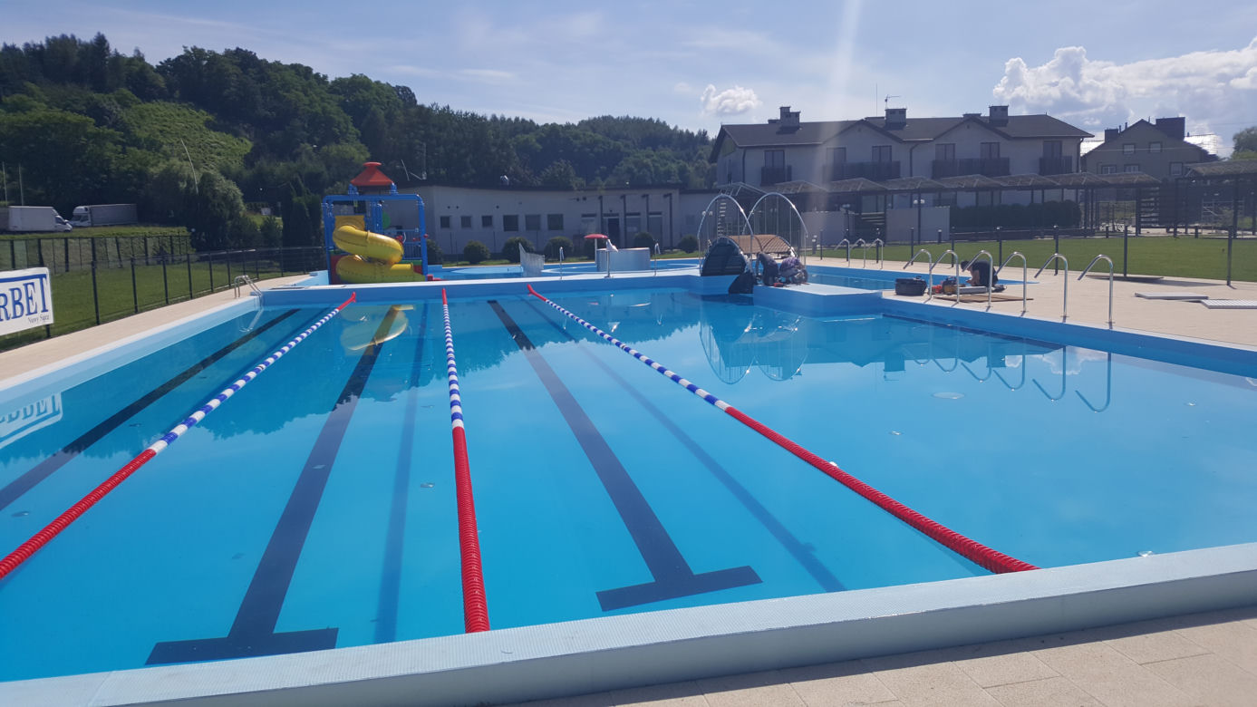 Basen nad Łubinką po remoncie