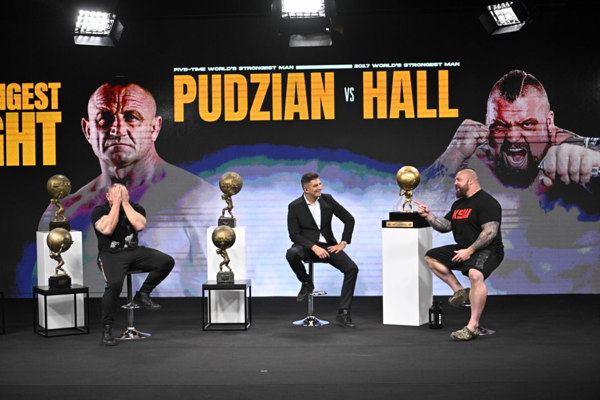 KSW ogłasza walkę Pudzianowski - Hall