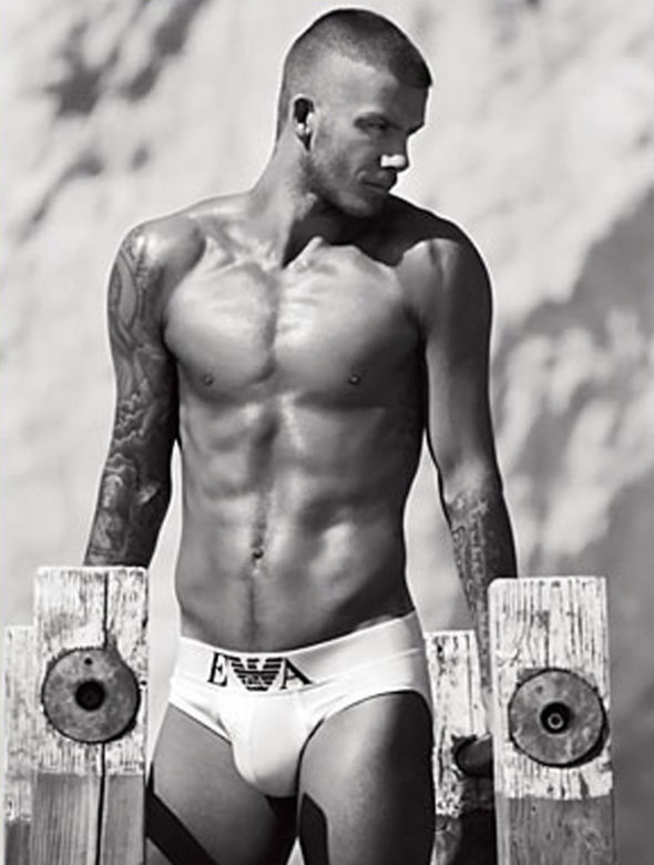 David Beckham dla Armaniego