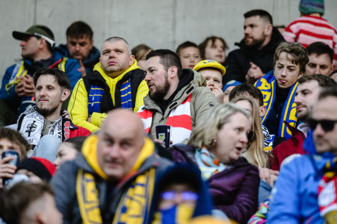 Arka Gdynia - Jagiellonia Białystok: Zdjęcia kibiców i zawodników z meczu 29. kolejki PKO BP Ekstraklasy