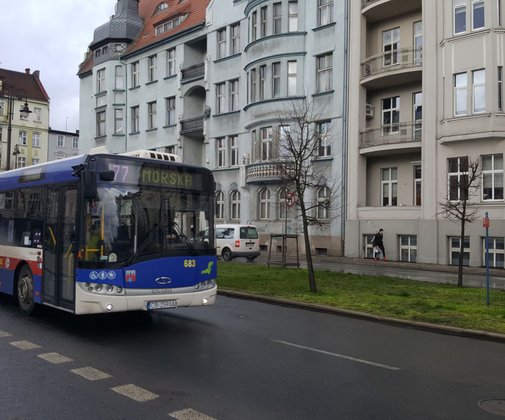 Autobus w Bydgoszczy