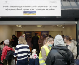 Uchodźcy z Ukrainy dotarli do Katowic