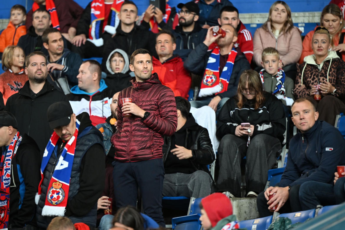 Wisła Kraków - Jagiellonia Białystok; Zdjęcia kibiców i zawodników z meczu 8. kolejki PKO BP Ekstraklasy