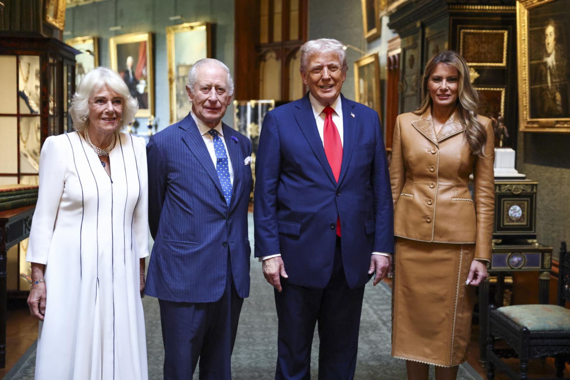 Pierwsza Dama USA w Windsorze spotkała się z królową Kamilą i księżną Kate
