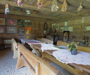 Kuligów - skansen i rzeka