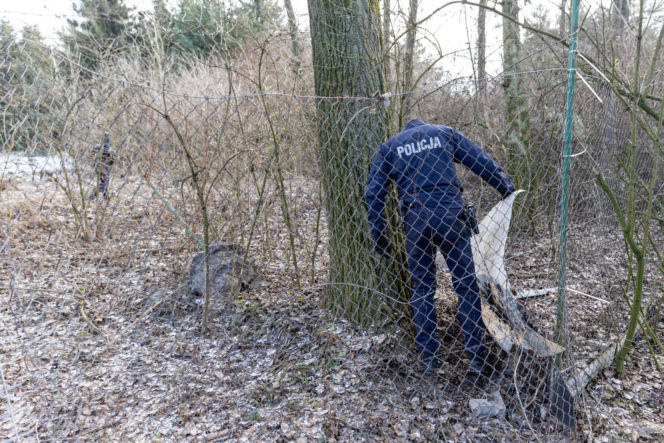 Wiktorek wpadł z mamą do stawu