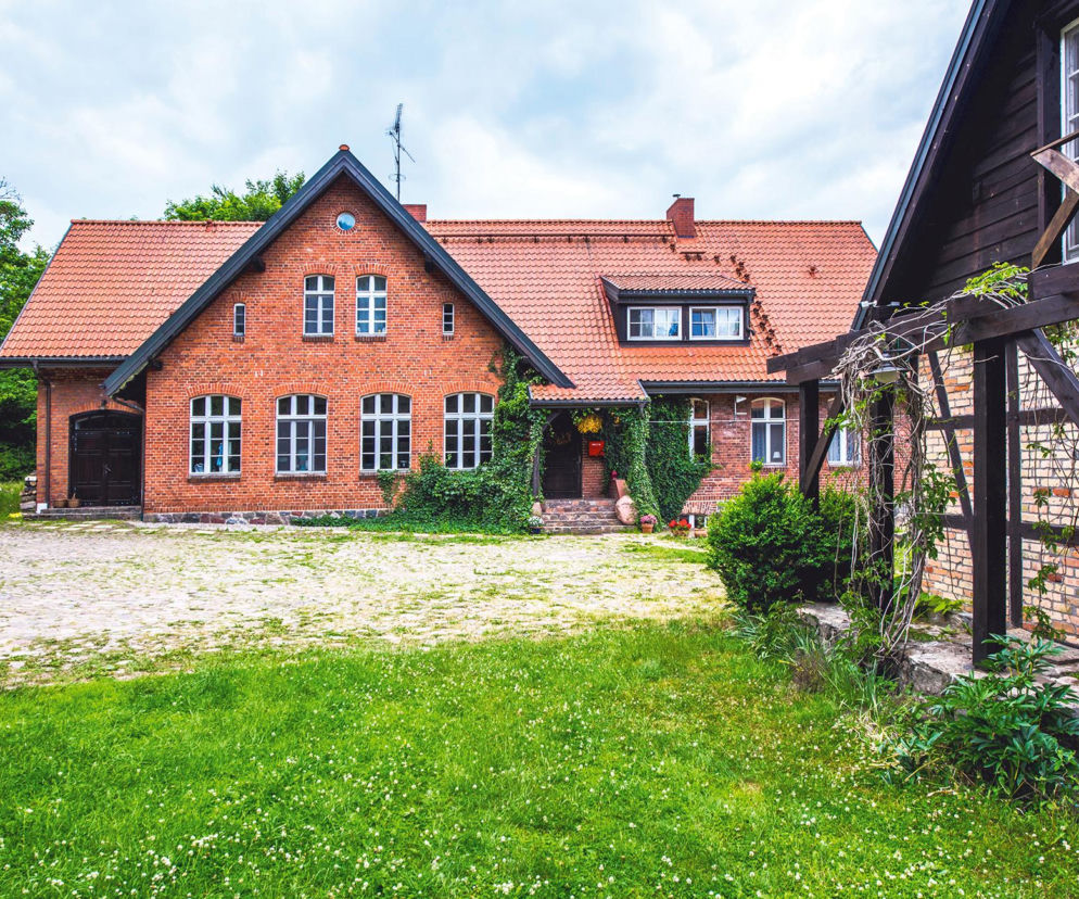 Dom w poniemieckiej szkole na Mazurach