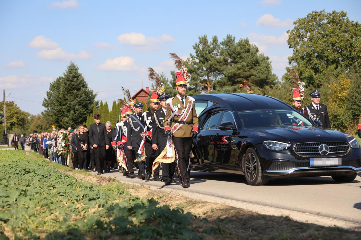Pogrzeb księdza Stanisława w Grzęsce