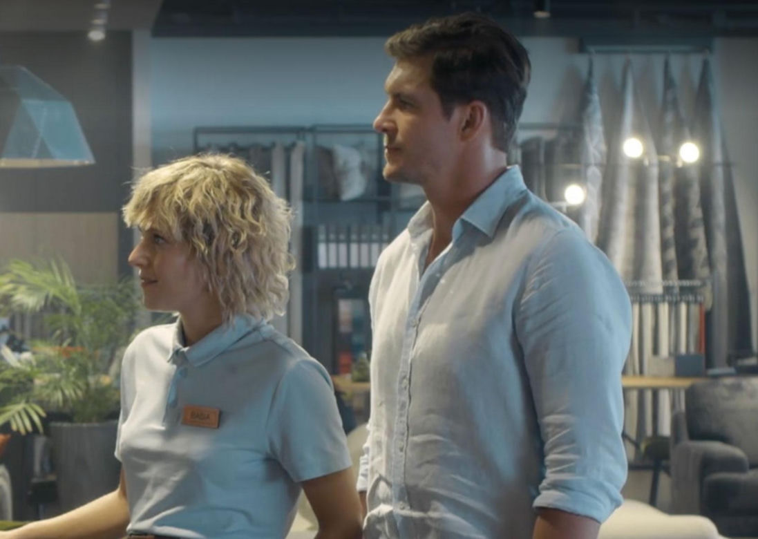 Będziemy mieszkać razem, odcinek 2 Tadeusz (Mikołaj Roznerski), Basia (Lena Góra)