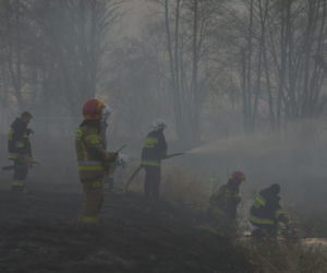 Groźny pożar w Białobrzegach