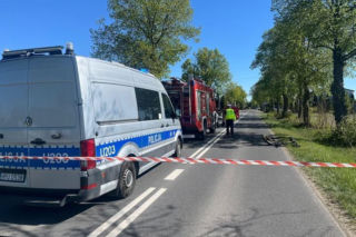 Tragedia na drodze pod Koninem! Rowerzysta nie miał szans