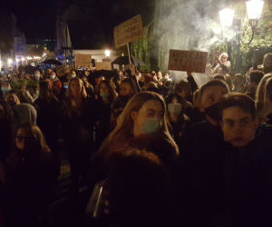 Przeciwnicy zaostrzenia prawa aborcyjnego wyszli na ulice Świecia