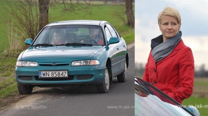 Mazda 626 z serialu "M jak miłość", Hanka Mostowiak