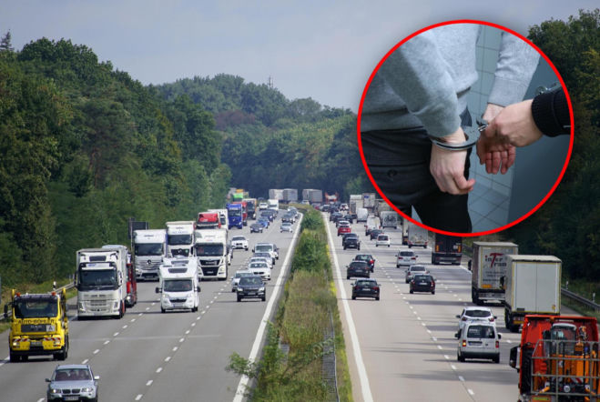 W ciężarówce rozległ się alarm. Brawurowy pościg za Polakiem na berlińskim Ringu