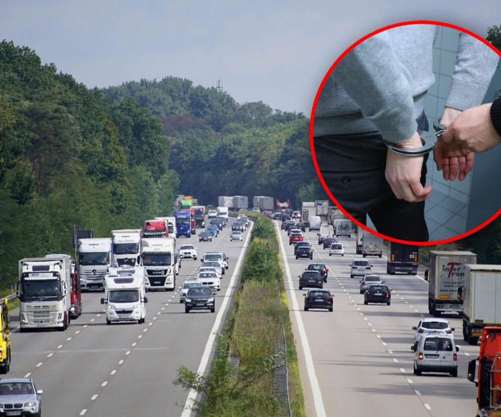 Brawurowy pościg na autostradzie pod Berlinem. 20-letni Polak uciekał z cennym łupem