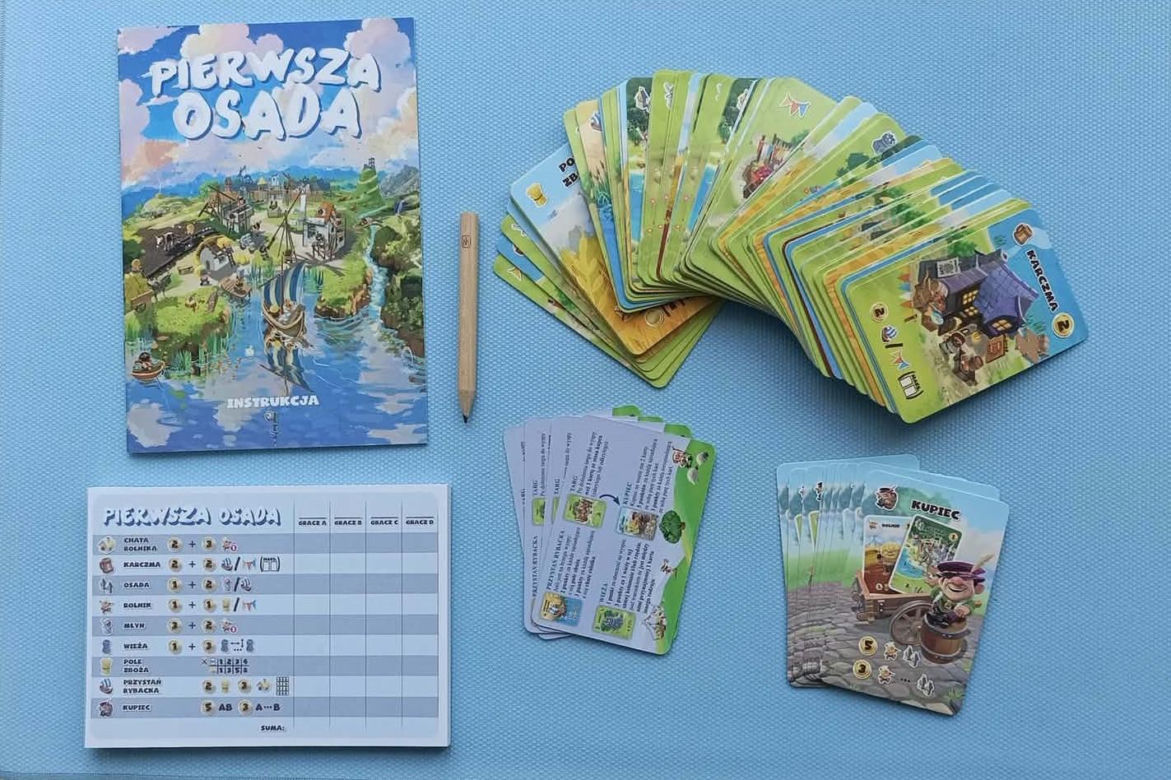 Gra planszowa: Pierwsza osada