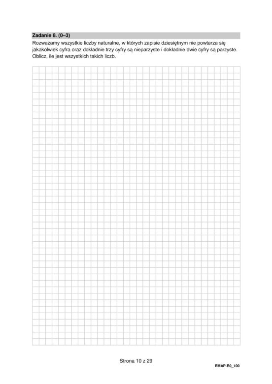 Matura matematyka poziom rozszerzony 2024 