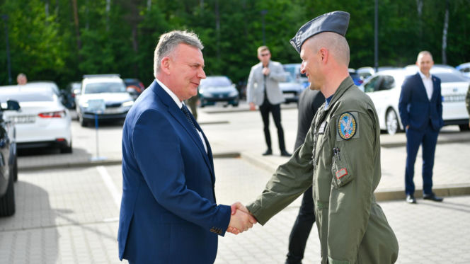 Powitanie pierwszych, polskich F-35