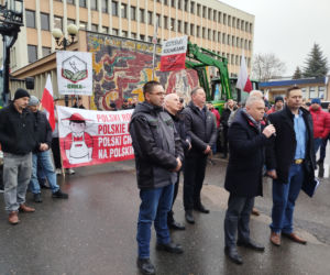 Rolnicy z regionu Siedleckiego protestowali w Siedlcach
