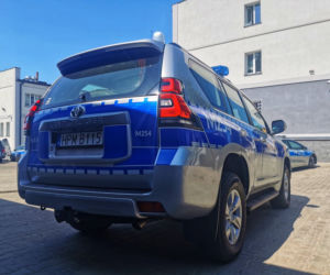 Nowy radiowóz. Toyota Land Cruiser w KMP w Łomży [ZDJĘCIA]