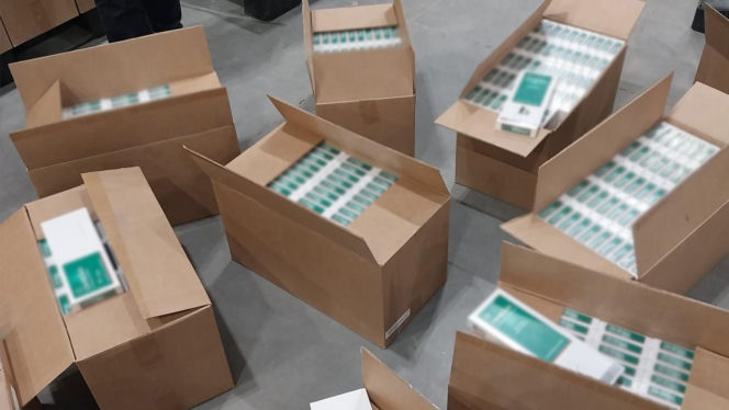 Nielegalne papierosy z Dubaju. Udaremniono przemyt za miliony