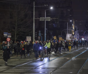 Protest we Wrocławiu