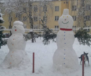 Śnieżne bałwanki na Podkarpaciu: Zobacz prace naszych Czytelników