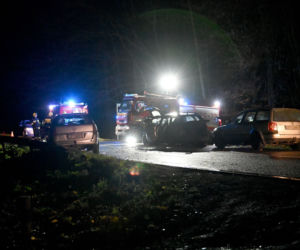 Tragiczny wypadek pod Kołbaczem. Zderzyły się trzy samochody. Nie żyje starsza kobieta