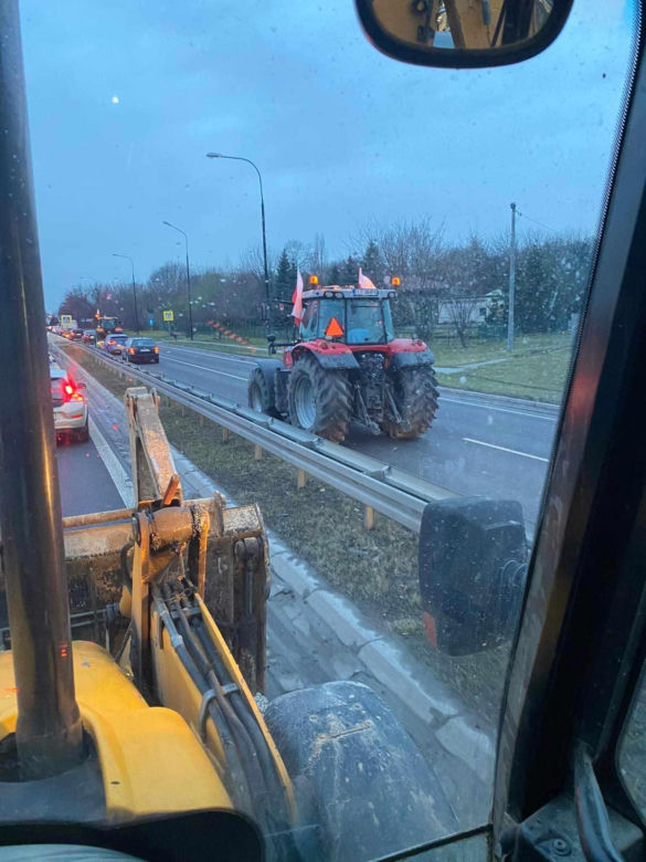 Rolnicy ruszyli na Lublin! Tak wyglądał ich przejazd ulicami miasta